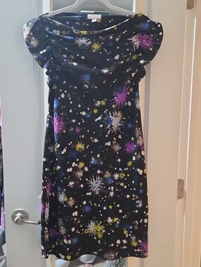 NWOT Matthew Williamson For Impulse Paint-Splash Print Dress